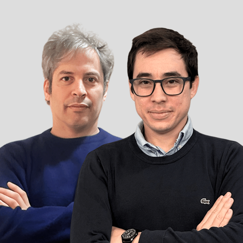 Facundo Legarralde y Tomas Homps